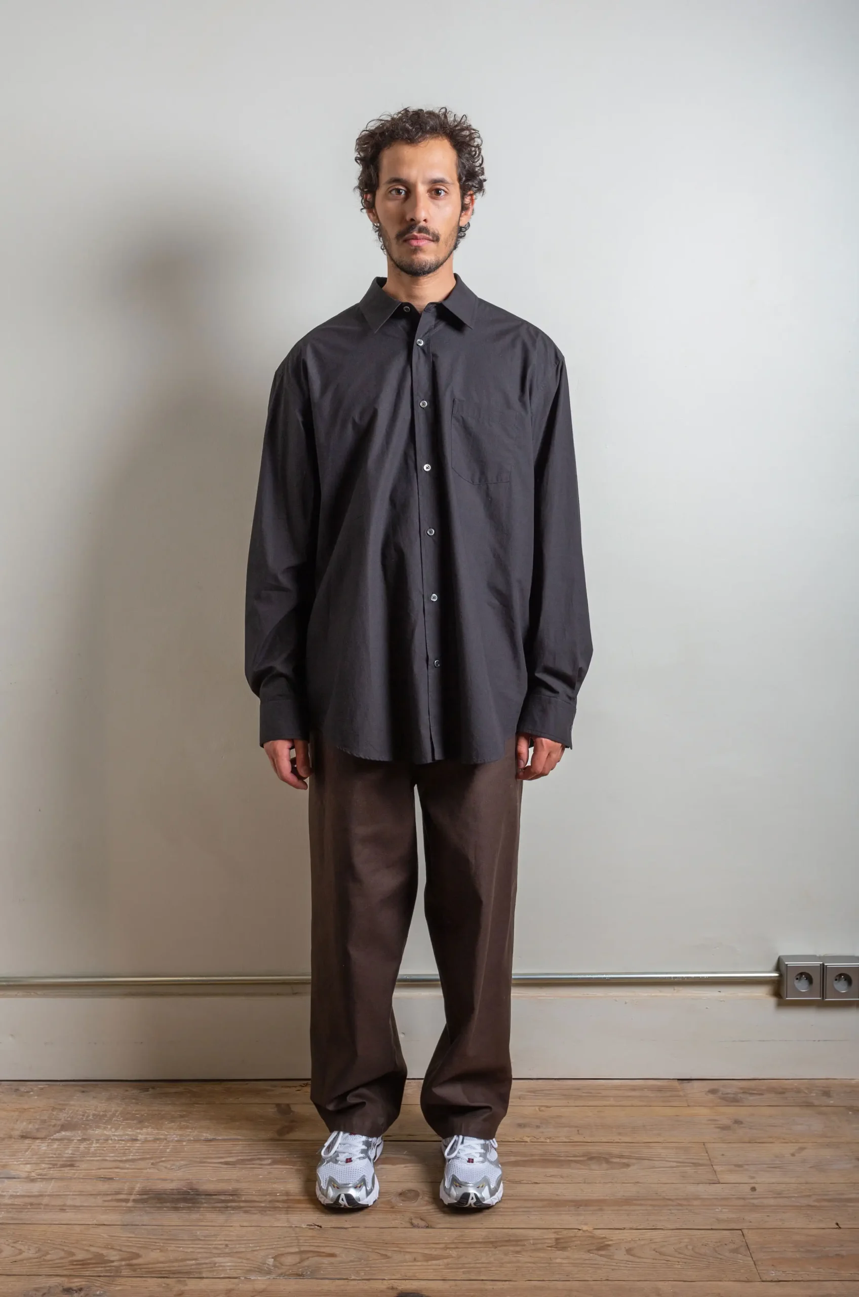 Stein – Oversized Standard Shirt – Black 4 Stein – Oversized Standard Shirt – Black – Image 2