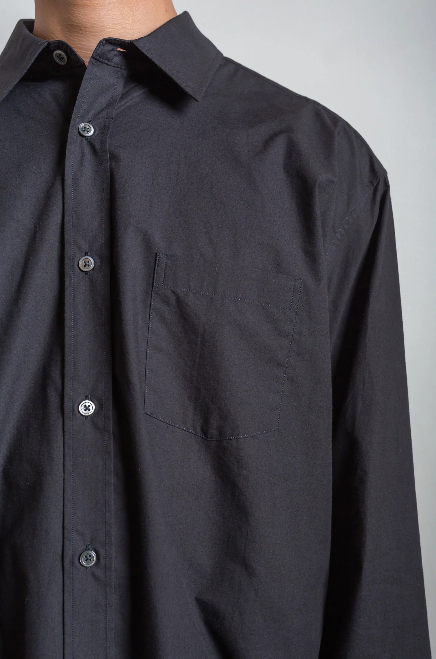 Stein – Oversized Standard Shirt – Black 5 Stein – Oversized Standard Shirt – Black – Image 3