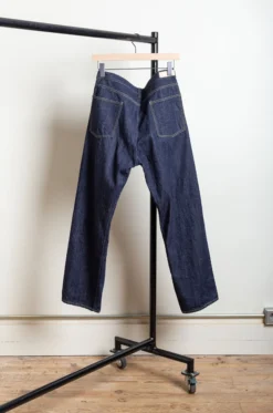 Still By Hand – 5 Pocket Denim Pants DN0193OS – Navy -Salomon Boutique rdv still by hand 18 1 scaled 1