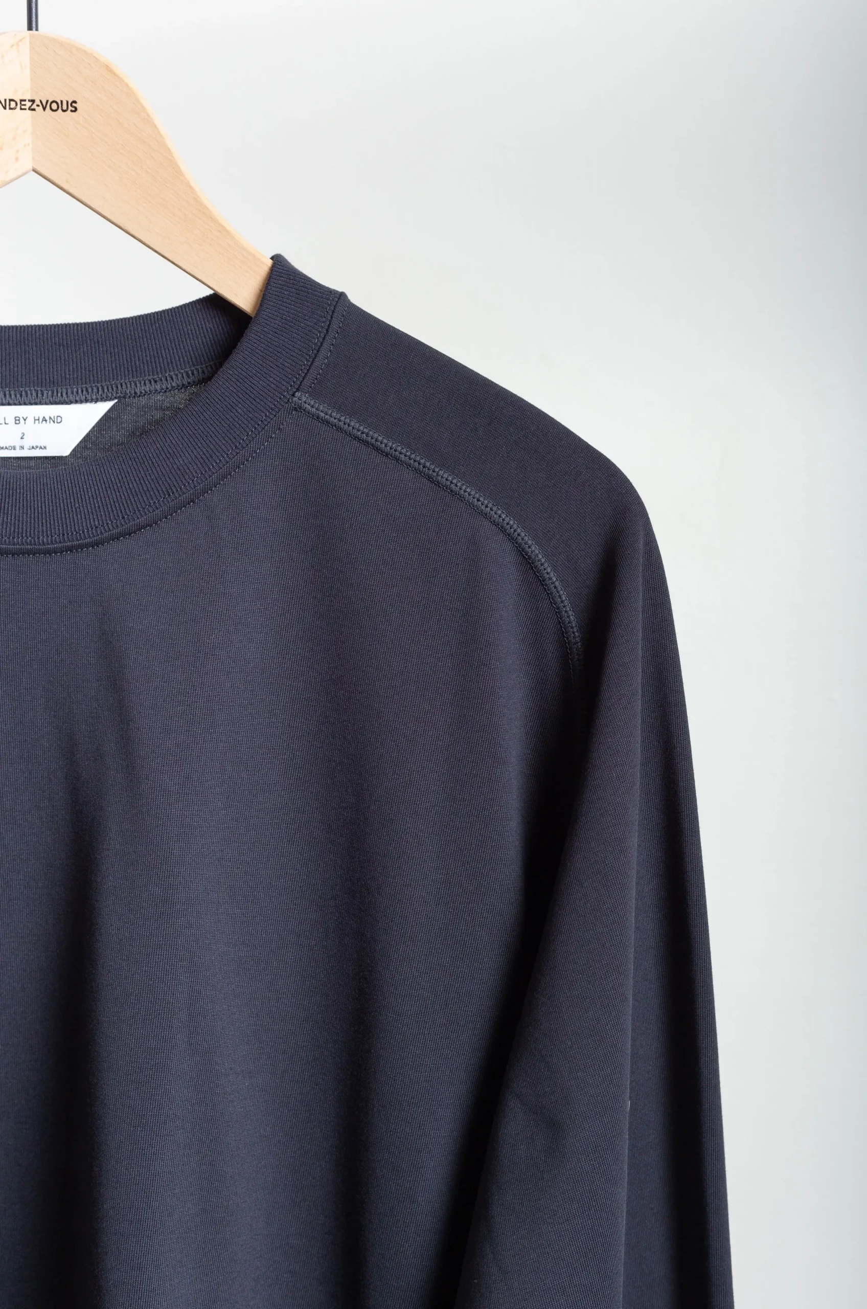 Still By Hand – High Twist Long Sleeve CS05243OS – Black Navy 5 Still By Hand – High Twist Long Sleeve CS05243OS – Black Navy – Image 3