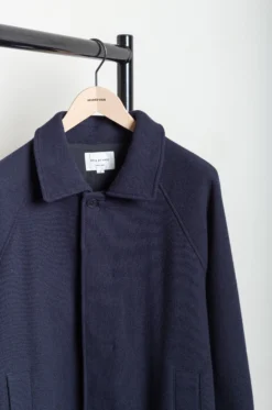 Still By Hand – Wool/Nylon Half Coat CO3243OS – Navy -Salomon Boutique rdv still by hand 48 1 scaled 1