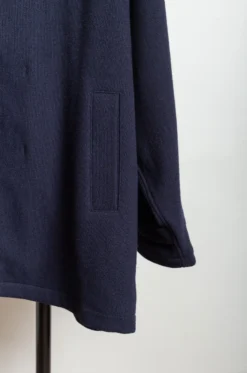 Still By Hand – Wool/Nylon Half Coat CO3243OS – Navy -Salomon Boutique rdv still by hand 49 1 scaled 1