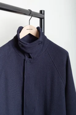 Still By Hand – Wool/Nylon Half Coat CO3243OS – Navy -Salomon Boutique rdv still by hand 51 1 scaled 1