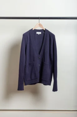 Studio Nicholson – SEN SNM-049 5GG Cardigan – Darkest Navy -Salomon Boutique rdv studio nicholson 21 scaled 1