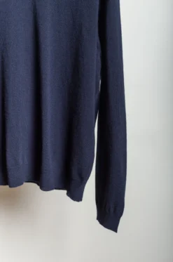 Studio Nicholson – ALVA SNM-1258 12GG Crew Neck Jumper – Darkest Navy -Salomon Boutique rdv studio nicholson 25 1 scaled 1