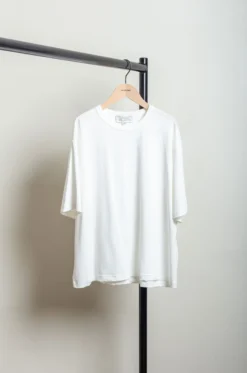 Studio Nicholson – LEE SNW-1617 T-Shirt – Optic White -Salomon Boutique rdv studio nicholson 37 scaled 1