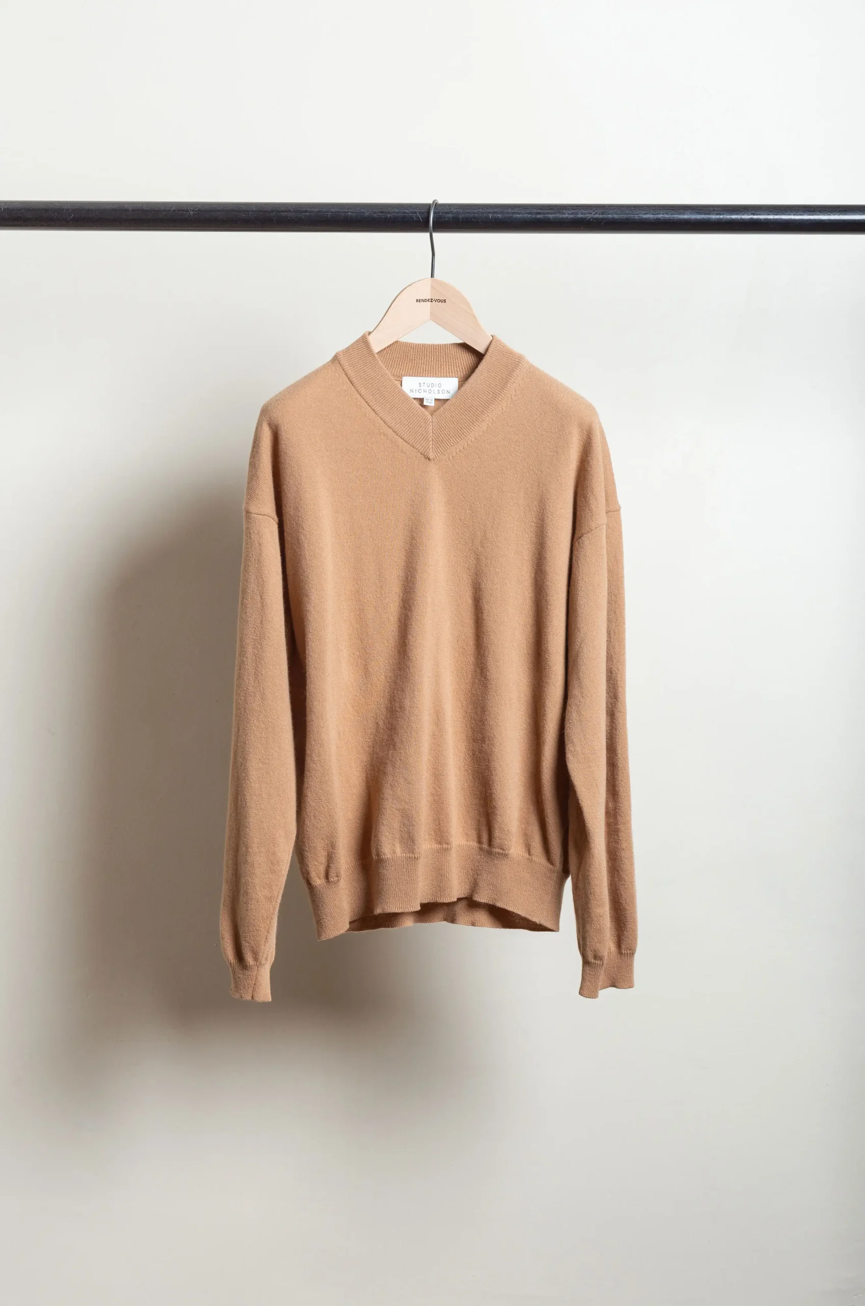 Studio Nicholson – FIORE SNW-1476 Knitwear – Peanut 5 Studio Nicholson – FIORE SNW-1476 Knitwear – Peanut – Image 3