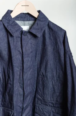 Toujours – Coverall Jacket AM41IJ01 – Indigo -Salomon Boutique rdv toujours 18 scaled 1