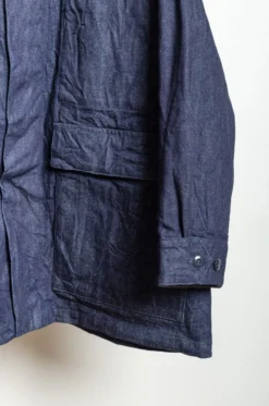 Toujours – Coverall Jacket AM41IJ01 – Indigo -Salomon Boutique rdv toujours 19 scaled 1