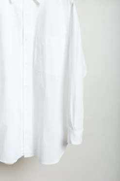 Toujours – Back Gathered Shirt TM41OS02 – White -Salomon Boutique rdv toujours 30 1 scaled 1