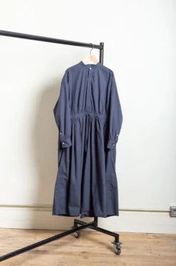 Toujours – Bishop Sleeve String Dress TM41OD03 – Midnight Blue