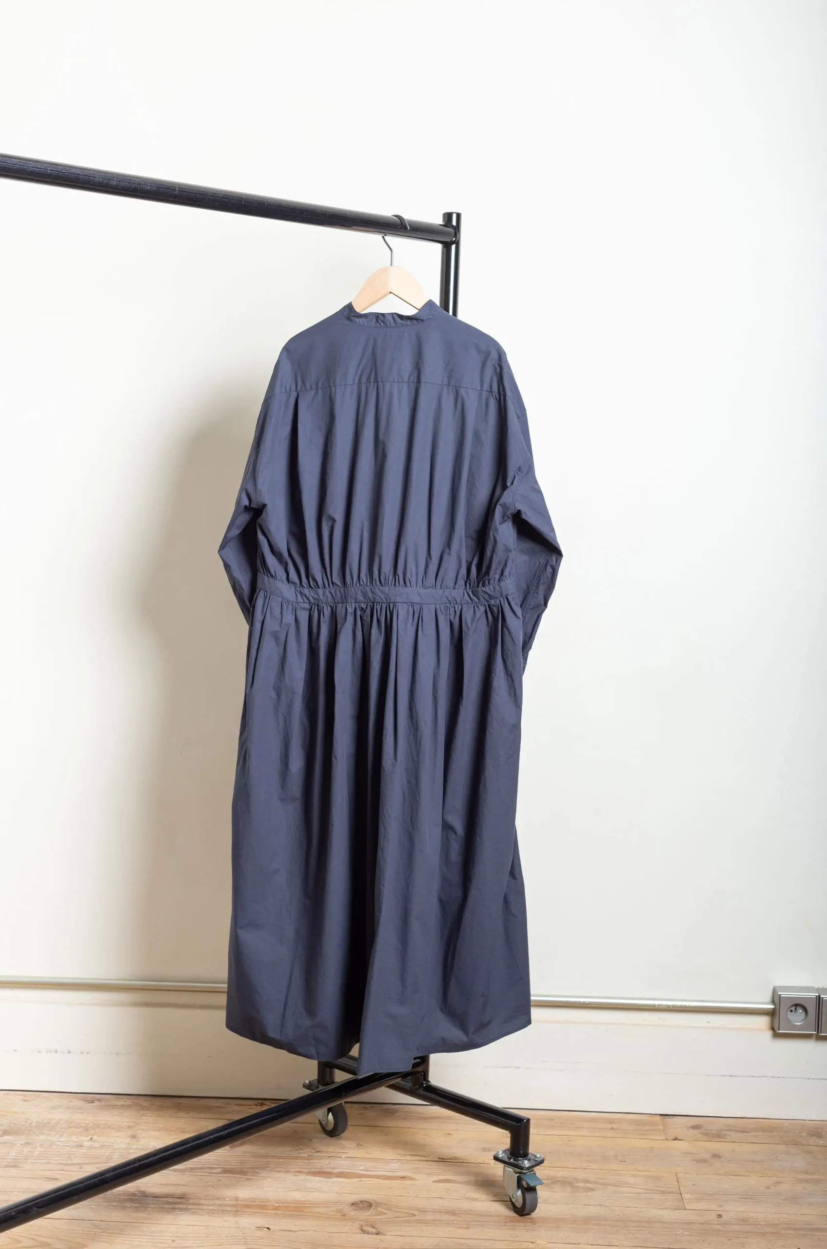 Toujours – Bishop Sleeve String Dress TM41OD03 – Midnight Blue 6 Toujours – Bishop Sleeve String Dress TM41OD03 – Midnight Blue – Image 4