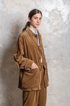 Toujours – Coverall Jacket TM39JJ01 – Tobacco -Salomon Boutique rdv toujours 80 scaled 1