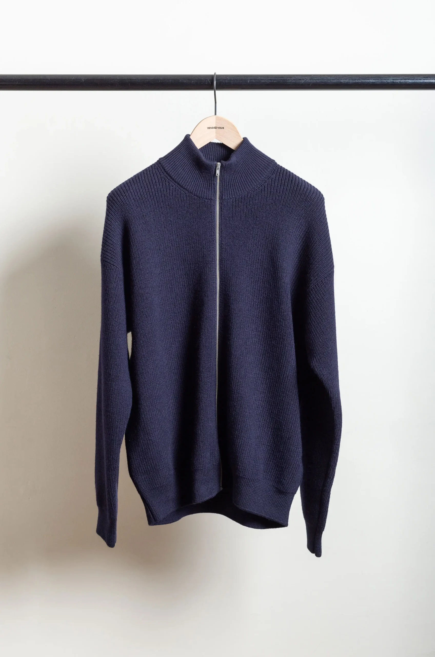 Y – Wool Drivers Knitwear 64371 – Navy 4 Y – Wool Drivers Knitwear 64371 – Navy – Image 2