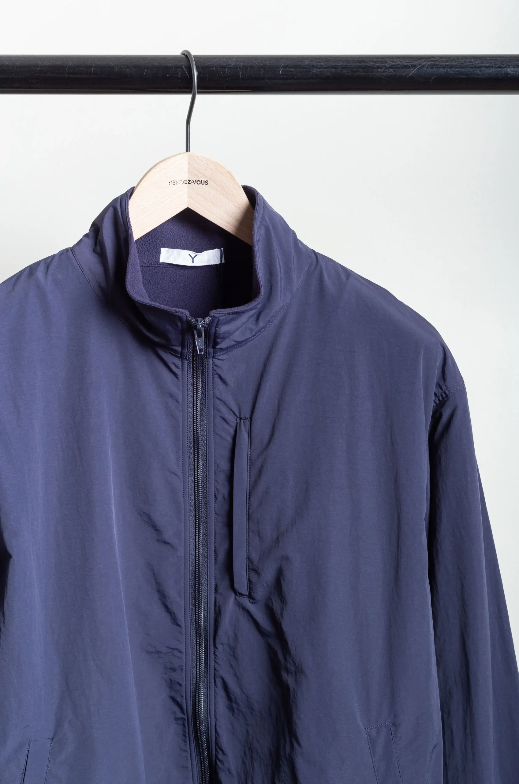 Y – Recycle Polyester Fleece Blouson 25362 – Navy 4 Y – Recycle Polyester Fleece Blouson 25362 – Navy – Image 2