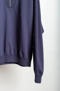 Y – Heavy Weight Fleece Half Zip Jersey 66326 – Navy -Salomon Boutique rdv yleve 99 scaled 1