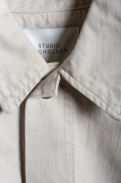 Studio Nicholson – Ease SNM 1138 Garment Dyed Jacket – Dove -Salomon Boutique rdv yleve sudio nicholson 02 scaled 1