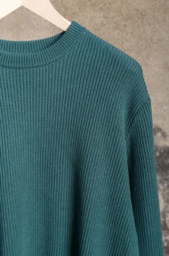 Yonetomi – Marcerised Pullover 85242001 – Green -Salomon Boutique rdv yonetomi 06 scaled 1