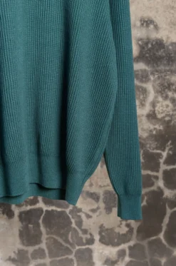 Yonetomi – Marcerised Pullover 85242001 – Green -Salomon Boutique rdv yonetomi 07 scaled 1