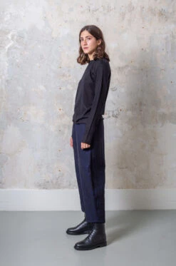 Oyuna – LEW Knitted Raised Neck Sweater – Black 12 Oyuna – LEW Knitted Raised Neck Sweater – Black -Salomon Boutique rdvwomen 65 scaled 1